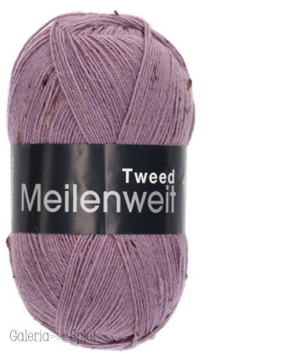 Meilenweit tweed -170 fiolet
