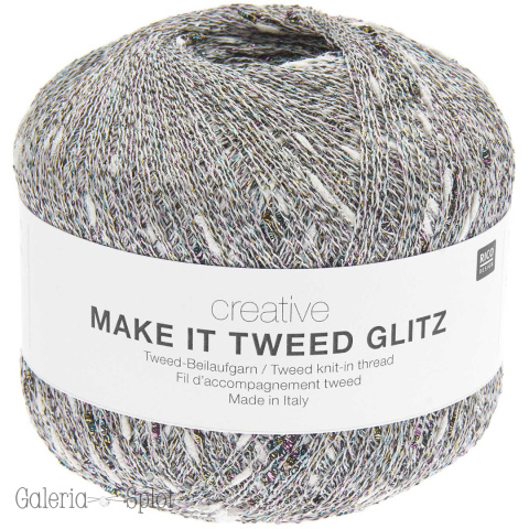 Creative Make It Tweed Glitz 001 ecru