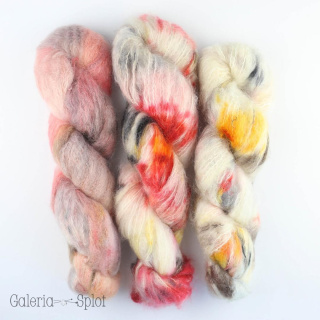 Fluffy Mohair gradient hand dyed- 64 Weekend Special