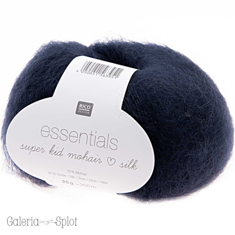 essentials super kid mohair loves silk - 024 granat