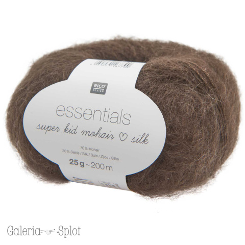 essentials super kid mohair loves silk - 052 taupe