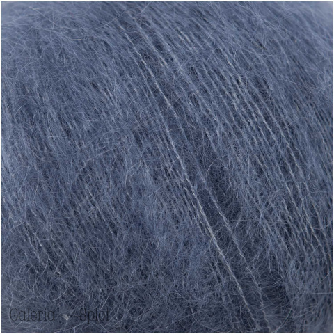 essentials super kid mohair loves silk - 041 przydymiony niebieski